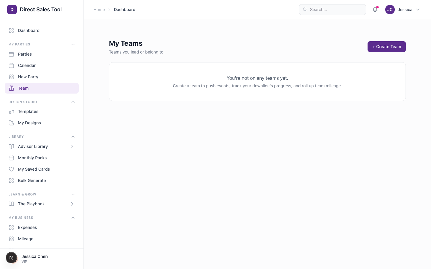 Team Leader Dashboard
